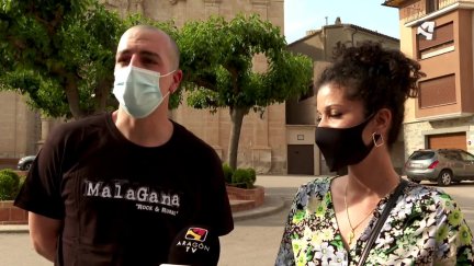 Rubén y Noelia han decidido ir a vivir a Mas de las Matas.