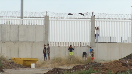 Los intentos de entrada en Ceuta han sido constantes durante toda la semana.