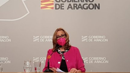 Mayte Pérez, consejera de Presidencia del Gobierno de Aragón.