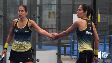 Las Alayeto, en el Santander Open 2021. Imagen: Aragón Deporte.