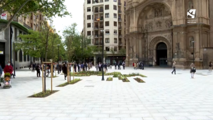 La nueva plaza de Santa Engracia.