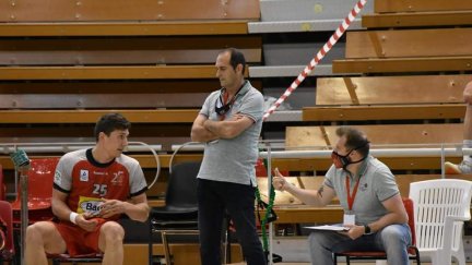 José Francisco Nolasco, en un partido de esta temporada.