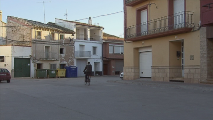 Casco urbano de Gelsa.