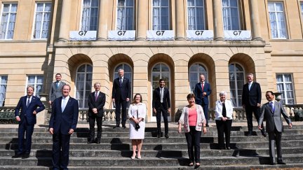 Reunión de los ministros de Economía del G7 en Londres. (EFE).