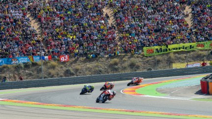 MotorLand Aragón durante el Gran Premio de 2019. Foto: MotorLand Aragón.