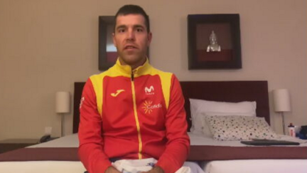 Eduardo Santas, ciclista paralímpico. Imagen: Aragón Deporte.