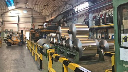 Planta de Iberfoil en Sabiñánigo (Huesca).