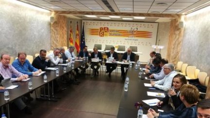 Reunión de la Ejecutiva del PAR (Europa Press).