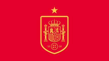 Escudo de la Selección Española de Fútbol.