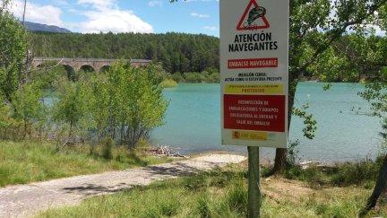 Embalse de Yesa (Zaragoza).