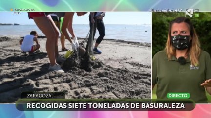 7 toneladas de basura en la naturaleza