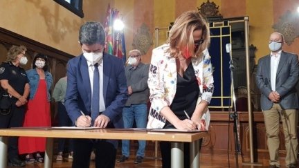Mayte Pérez y Luis felipe