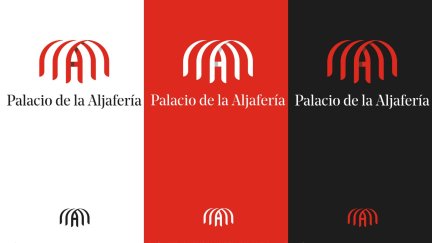 Nuevo logo del Palacio de la Aljafería (Gobierno de Aragón).