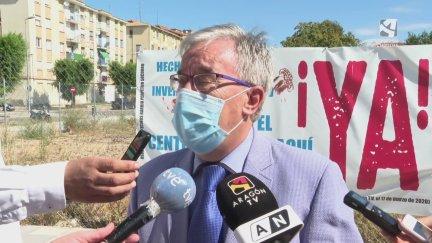 Ángel Dolado, en Huesca.