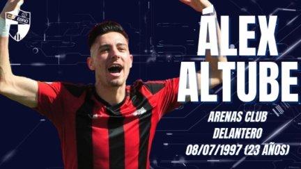 Álex Altube, nuevo fichaje del CD Ebro.