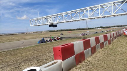 El Circuito Internacional de Zuera ha albergado carreras de un gran nivel este fin de semana.