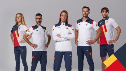 Equipación española para los Juegos Olímpicos de Tokio 2020.