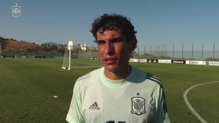 Jesús Vallejo ha hablado desde la concentración de la selección olímpica.
