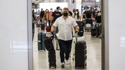 Llegada a un aeropuerto
