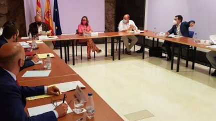 Reunión hoy del Gobierno de Aragón, la subdelegación en Teruel, la DPT y los agentes sociales para tratar el FITE 2021.