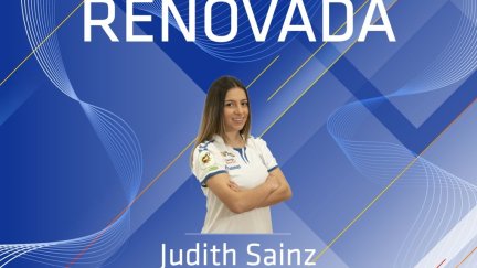 Judith Sainz seguirá defiendo la camiseta del Zaragoza CFF una temporada más.