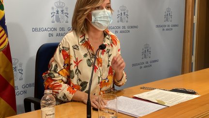 Pilar Alegría era actualmente la Delegada del Gobierno en Aragón.