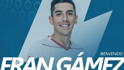 Fran Gámez ya es jugador del Real Zaragoza.