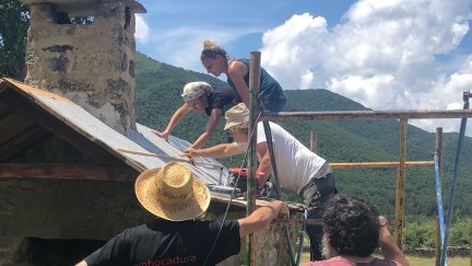 Allué sigue recuperando la vida y su patrimonio.