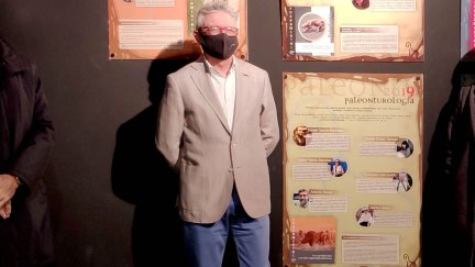 Luis Alcalá, paleontólogo turolense.