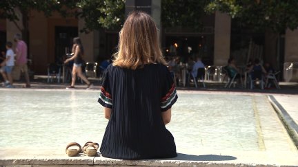 Termómetro a 36º en Zaragoza (EP).