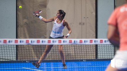 Majo Sánchez Alayeto durante el partido.