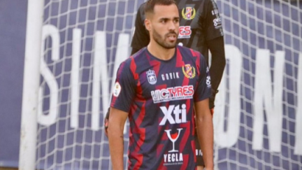 Ayoze Placeres durante un encuentro.