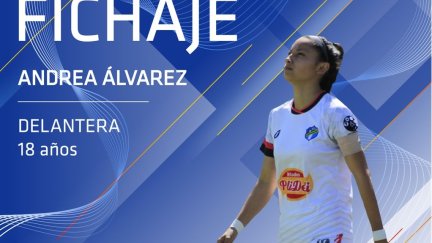 Andrea Álvarez es el tercer fichaje del equipo zaragozano.