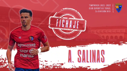 Álvaro Salinas, nuevo fichaje del CD Teruel.