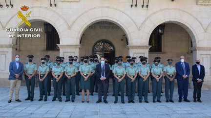 28 nuevos agentes en las unidades de seguridad ciudadana de Teruel.