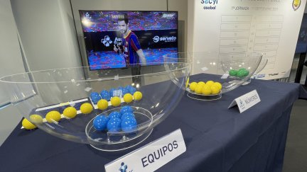 Esta mañana se ha celebrado el sorteo de la liga Asobal.