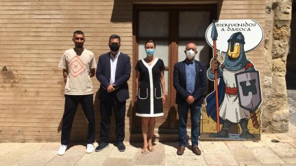 20 jóvenes europeos hacen prácticas en pueblos de la provincia de Zaragoza.