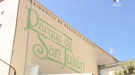 Imagen exterior de la residencia del Parque de San Julián, en Grañén.