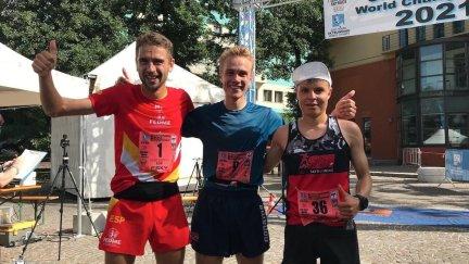 Daniel Osanz tras quedar Subcampeón del Mundo.