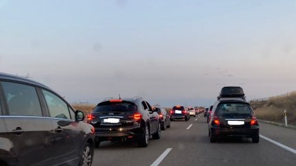 El suceso ha provocado retenciones por espacio de más de una hora.