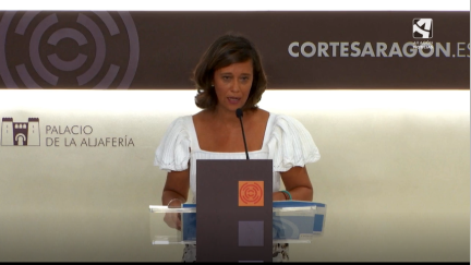 La portavoz de Ciudadanía del PP en las Cortes de Aragón, Marian Orós.