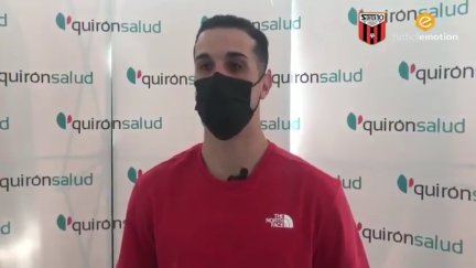 Manolo Piqueras en declaraciones al club.