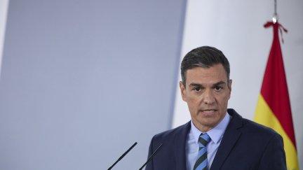 El presidente del Gobierno, Pedro Sánchez, durante la rueda de prensa de este viernes. (EP)