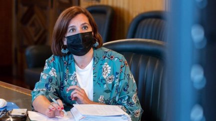 La vicealcaldesa del Ayuntamiento de Zaragoza, Sara Fernández.