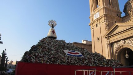 Fotografía de archivo de la Ofrenda de Flores de Zaragoza (EP).