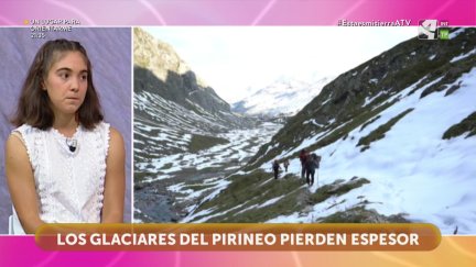 Los glaciares pierden espesor
