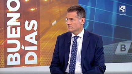 Manuel Bellido, presidente del TSJA, en el plató del programa 'Buenos Días, Aragón'.