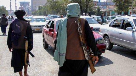 Talibanes controlan las calles próximas al centro de Kabul (Afganistán).