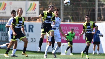 El CD Brea, en un partido de esta temporada.