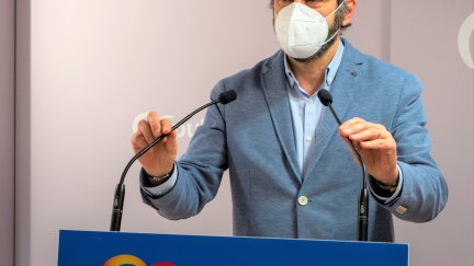 Gerardo Oliván, presidente provincial del PP en Huesca. (Europa Press).